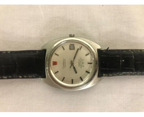 A boxed Omega Electronics F300 H2 constellation chronometer