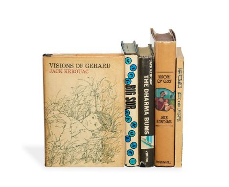 Jack Kerouac, Works, first and early editions [New York, 1958-1972] a group of 5 works, comprising: The Dharma Bums (1958, pr