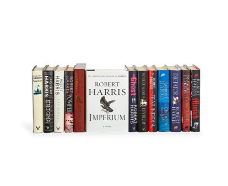 Robert Harris, Works, first and limited editions, signed by the author [London, 1992-2017] A group of 13 works, comprising: F