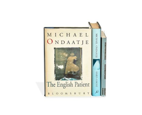 Michael Ondaatje, Works, first editions, signed by the author [UK and US, 1992-2000] a group of 3 works, comprising: The Engl
