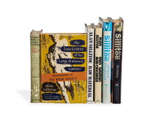Alan Sillitoe, Works, first editions, some signed by the author [UK, 1958-2001] A group of 6 works, comprising: Saturday Nigh