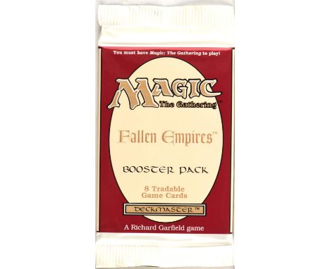 Magic The Gathering TCG - Fallen Empires Booster Pack. Sealed. Contains 8 MTG trading cards from the Fallen Empires Expansion