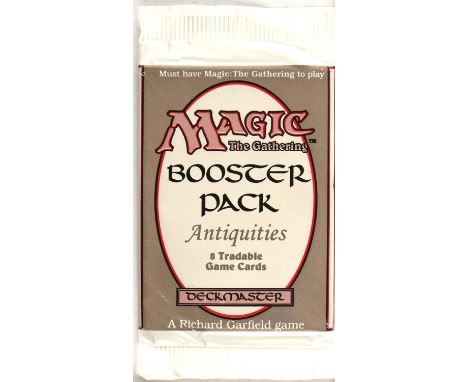 Magic The Gathering TCG - Antiquities Booster Pack. Sealed. Contains 8 MTG trading cards from the Antiquities Expansion relea
