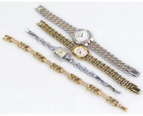 Various ladies watches, Accurist etc, a quantity, various dimensions.