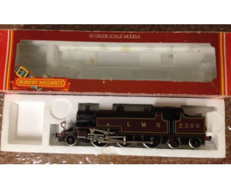 A boxed Hornby OO gauge locomotive R:055 LMS class 4P 2-6-4 tank engine 2300.