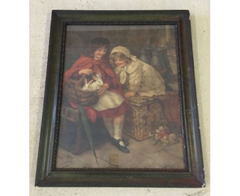 A Victorian Pears print - framed & glazed 50 x 40cm.
