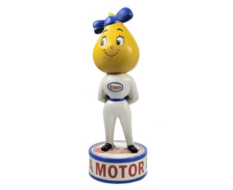A hand-painted 'Mrs Drip' standing forecourt display figure,modern, fibreglass construction, depicting the Esso advertising c