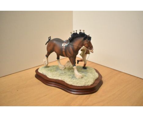 A Border Fine Arts figure group, All Creatures Great and Small series, 'Showday at Darrowby' model number EG1, signed E.Macal