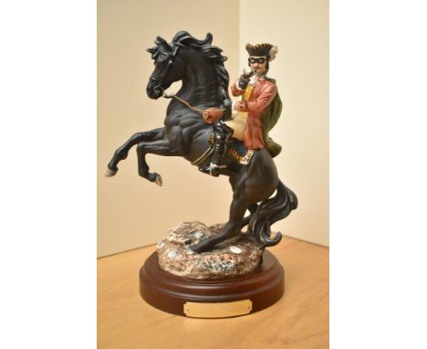 A Royal Doulton bone china limited edition figure 'Dick Turpin' HN 3272 modelled by Graham Tongue, limited edition number 821