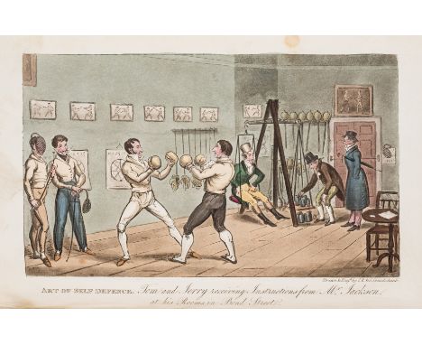 Egan (Pierce) Life in London; or the Day and Night Scenes of Jerry Hawthorn, 36 hand-coloured aquatint plates by I. R. and G.