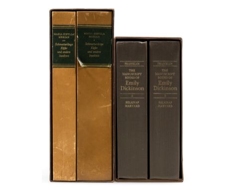 NO RESERVE Dickinson (Emily) The Manuscript Books of Emily Dickinson, edited by R. W. Franklin, 2 vol., original cloth-backed
