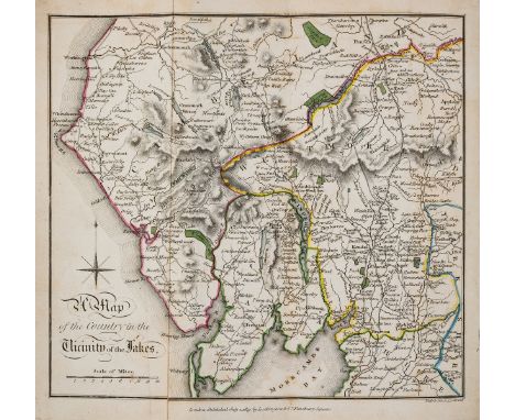 Lake District.- Robinson (John) A Guide to the Lakes, in Cumberland, Westmorland, and Lancashire, first edition, engraved fol