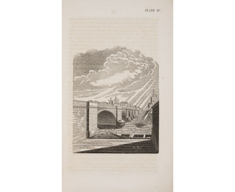 NO RESERVE London.- Professional Survey (A) of the Old and New London Bridges ..., portrait frontispiece, 13 plates, illustra