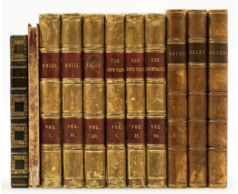 NO RESERVE Edgeworth (Maria) Helen: A Tale, 3 vol., 1834 § Maberly ([Catherine]) Emily: or, The Countess of Rosendale, 3 vol.