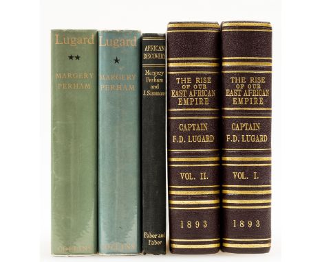 Africa.- Lugard (Captain Frederick D.) The Rise of Our East African Empire, 2 vol., first edition, half-titles, frontispieces