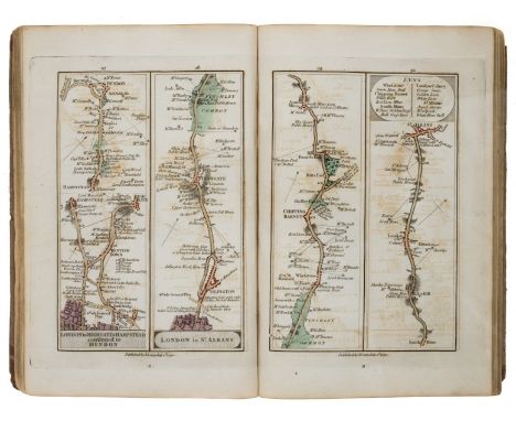 London.- Cary (John) Cary's Survey of the High Roads from London to Hampton Court, Ware, Bagshot..., first edition,  2 genera