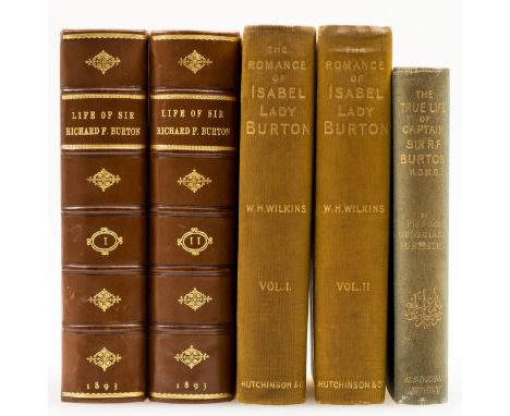 Burton (Lady Isabel) The Life of Captain Sir Richard F. Burton, 2 vol., first edition, half-titles, frontispieces, 2 chromoli