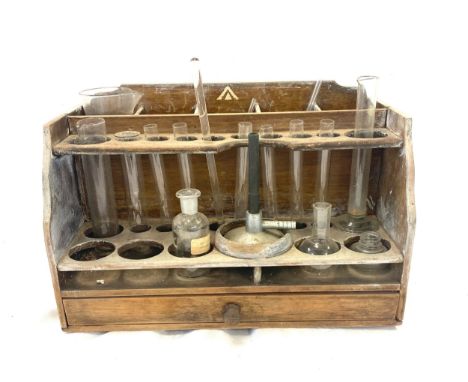 Vintage chemistry instruments / set 