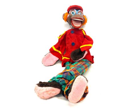 Vintage Pelham puppet Cheeky monkey vent doll with legs - Ventriloquist dummy 