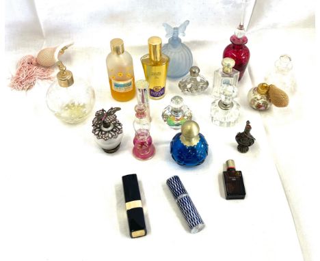 Selection of vintage scent bottles 