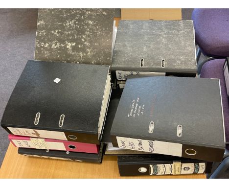 Large selection of button samples, displayed within lever arch folders 13 folders in total 