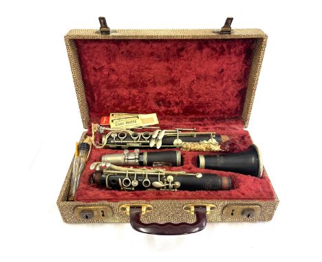 Vintage console Selmer Clarinet London 