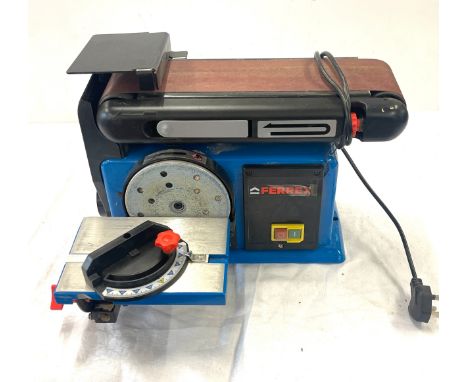 Ferrex belt sander, serial number 06352, model DTS800, working order 