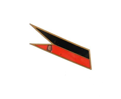 Pennant of the 7th Regiment of Horse Artillery, belonged to Tadeusz Wątroba. Tadeusz Wątroba, born in 1923. AP number 1923-34