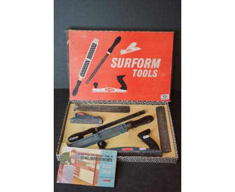A boxed vintage Surform tools set. 