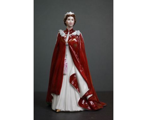 Royal Worcester Figurine ' In celebration of The Queen's 80th Birthday 2006 ' 