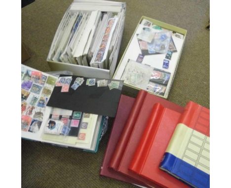 * World Ranges, including 1840 1d black, Great Britain mint commemoratives to 1992, various First Day Covers including signed