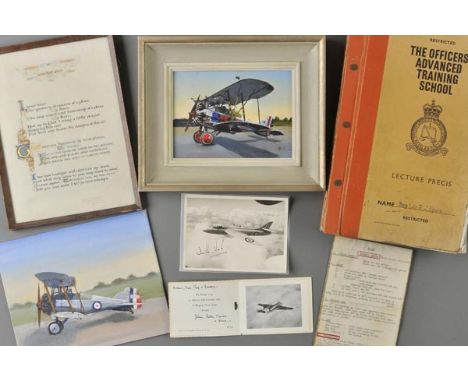*Royal Air Force. A collection of documents, books, etc., relating to Squadron Leader R.J. Spiers, Royal Air Force,  includin
