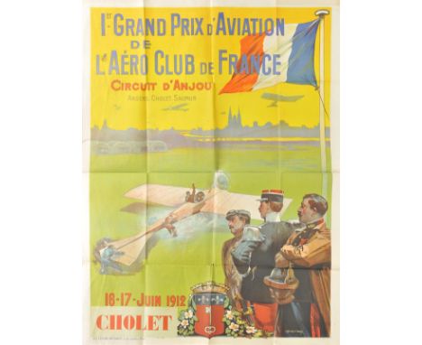 Roland Garros and Aviation Festivals at Cholet. A group of 3 scrap albums compiled by Charles Arnault, Vice-President du Comi