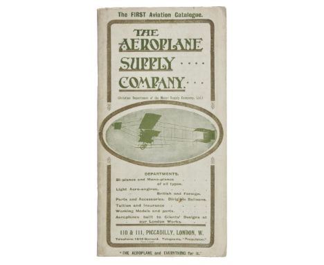 The Aeroplane Annual. The First Complete Aviation Catalogue, with over 100 Plans and Illustrations, Compiled by Bernard Isaac