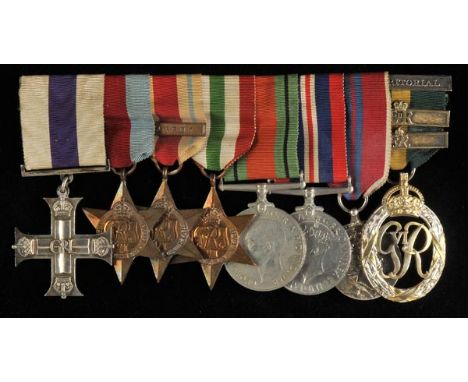 *WWII. A group of items from the estate of Joseph Joylon Dean,  comprising an unattributable WWII Military Cross group, Milit