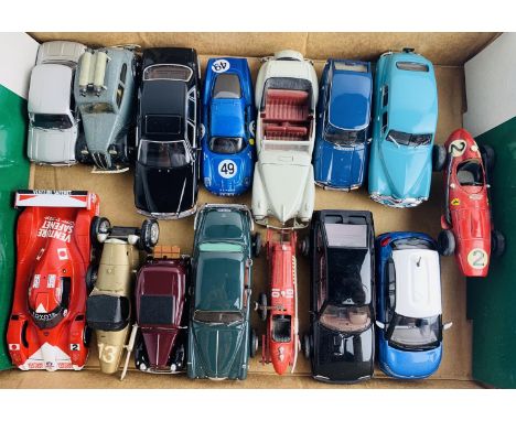 15x 1:43 Scale Model Cars - Including: Brumm, Minichamps, NEO, Onyx Examples - All Unboxed. P&amp;P Group 2 (£18+VAT for the 