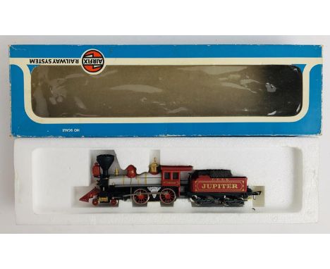 Airfix HO Scale Central Pacific Jupiter 4-4-0 Loco / Tender - Boxed. P&amp;P Group 1 (£14+VAT for the first lot and £1+VAT fo
