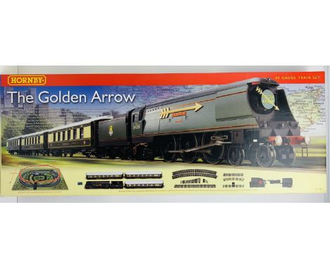 Hornby OO Gauge R1119 'The Golden Arrow' Train Set - Boxed. P&amp;P Group 3 (£25+VAT for the first lot and £5+VAT for subsequ