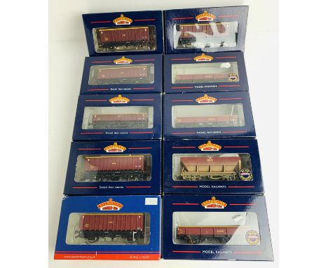 10x Bachmann OO Gauge EWS Freight Wagons - All Boxed. P&amp;P Group 2 (£18+VAT for the first lot and £3+VAT for subsequent lo