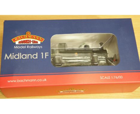 Bachmann 31-431 Class 1F 41661 BR black early crest. P&amp;P Group 1 (£14+VAT for the first lot and £1+VAT for subsequent lot