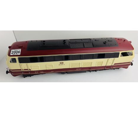 Piko G Gauge DB 218 217-8 'Trans Europe Express' Livery Loco - Unboxed. P&amp;P Group 3 (£25+VAT for the first lot and £5+VAT