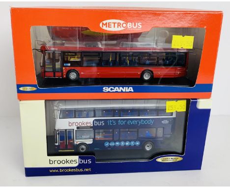 2x Creative Master / Northcord 1:76 Scale Diecast Buses - To Include: UKBUS 7005, UKBUS 2012 - Both Boxed. P&amp;P Group 1 (£