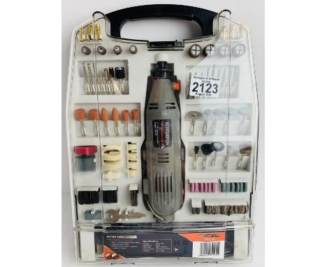 Terratek 233 Piece 'Rotary Tool' Kit - Appears Unused &amp; Complete. P&amp;P Group 2 (£18+VAT for the first lot and £3+VAT f