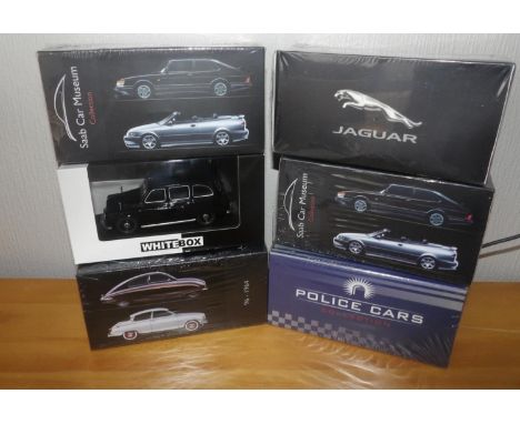 1.43 Scale Mixed Manufacturers 6 various Motor Cars Inc Whitebox &amp; IXO, P&amp;P Group 1 (£14+VAT for the first lot and £1