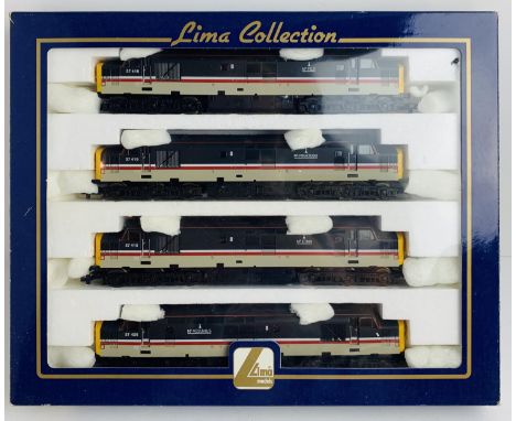 Lima OO Gauge L149442 'The Volcanos' 4x Class 37 Train Pack - Intercity Livery - Boxed. P&amp;P Group 2 (£18+VAT for the firs