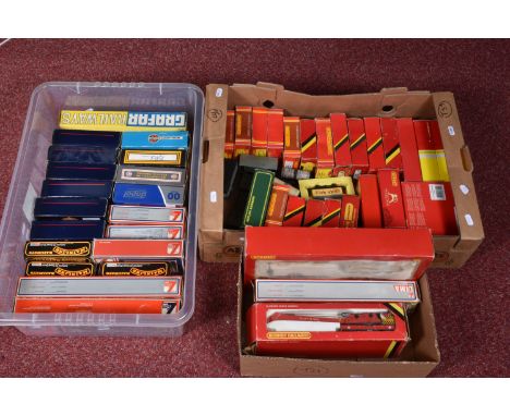 A QUANTITY OF BOXED OO GAUGE MODEL RAILWAY FREIGHT ROLLING STOCK, to include Hornby including RailRoad models, Tri-ang Hornby