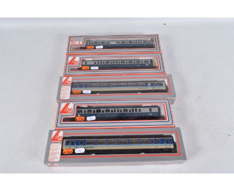 A BOXED LIMA OO GAUGE CLASS 117 THREE CAR D.M.U SET, comprising motor car No.W51350, centre car No.W59508, trailer car No.W51