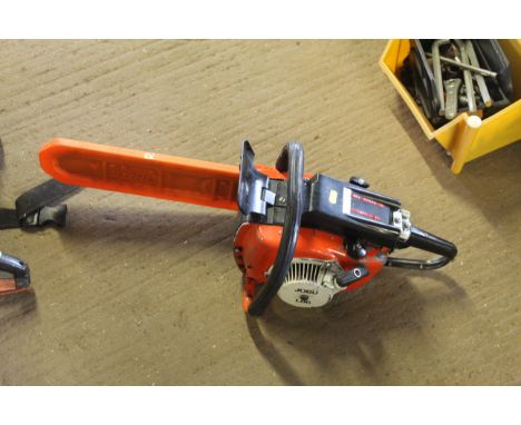 An Oregon petrol chainsaw