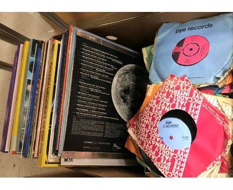 A large collection of LPs and 45s mainly easy listening to include Val Doonican, Petula Clark, Jonathan King, Roy Orbison, Jo