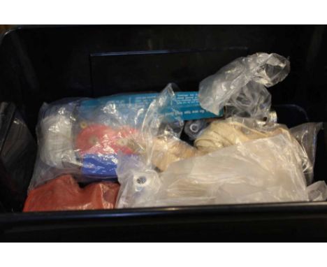 A QUANTITY OF AERO MODEL ENGINEERING ITEMS; includes a de-constructed engine, an Airflow 10-4 and other propellers, aluminium